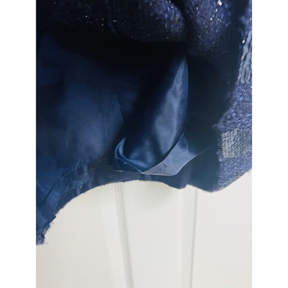 JILL STUART DRESS Down With Love Purple Blue Color  Size 4 Party Sequins - Picture 5 of 7